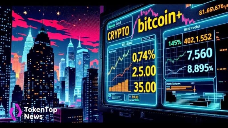 Crypto Stocks Fall as Bitcoin Stabilizes at $77,000