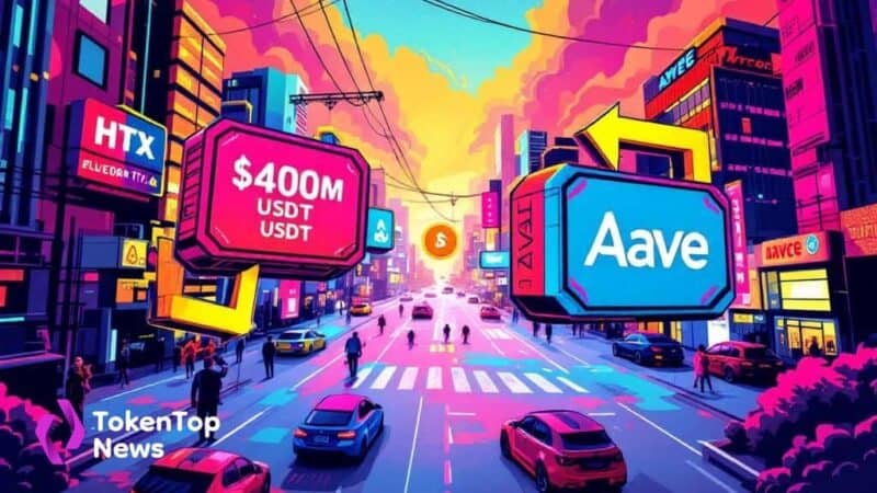 HTX Moves 400 Million USDT Into Aave’s Liquidity Pool