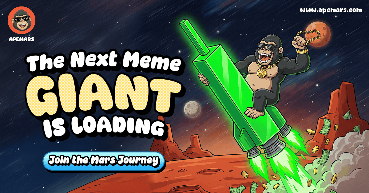 Regret Missing Floki and Official Trump? APEMARS Blasts Off as the Next 100x Meme Coin Rally