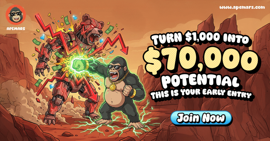 Dogecoin &amp; Shiba Inu Hold Headlines, But APEMARS Stage 9 Is the Top Crypto Presale among Best Meme Coins for Explosive Gains