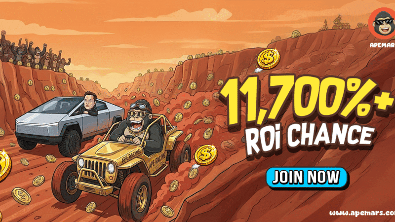 Missed Pepe and Dogecoin’s Boom? Board APEMARS, the Next 100x Meme Coin Before It’s Too Late