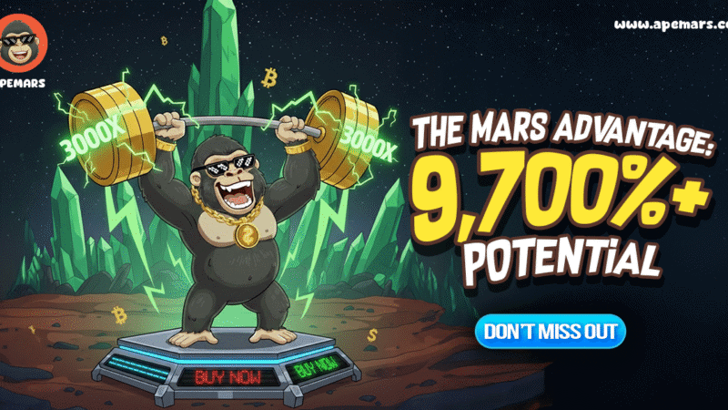 Hesitated on TRUMP and SHIB? APEMARS ($APRZ) $0.00005576 Presale Is Your 100x Meme Coin Shot