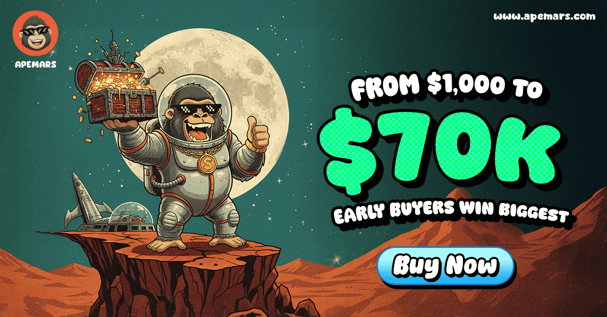 Chasing the Top Crypto To Buy In 2026? APEMARS Presale Lead with 6,900% ROI, While Binance Coin News Show Dips and Toncoin Slide to $1.12