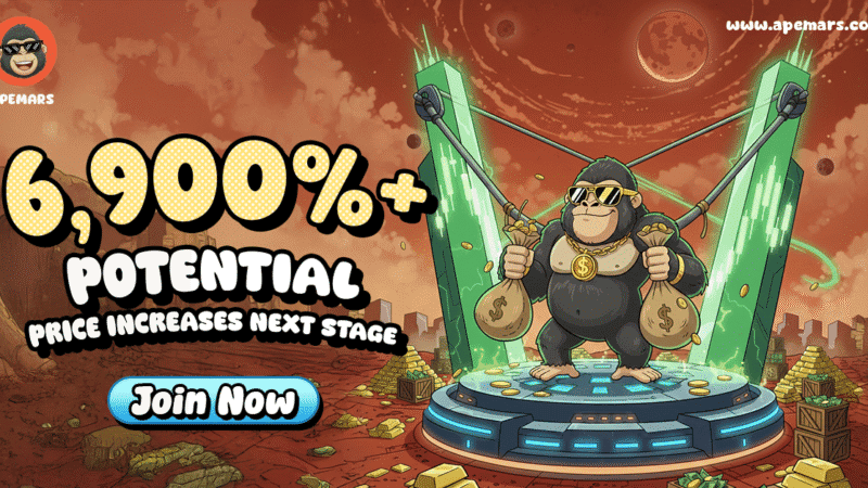 Did You Watch Pepe and Shiba Inu Explode? Don’t Let APEMARS Stage 9 at 0.00007841 Become Your Next Missed Best Crypto Presale