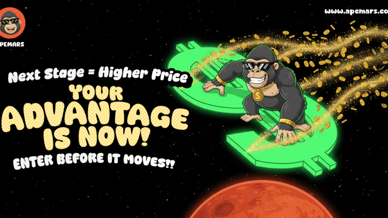 Didn’t Ride Floki and Pump.fun? Latest Cryptocurrency News Reveals APEMARS as the Top Meme Coin 2026 – Set for 6,900% ROI