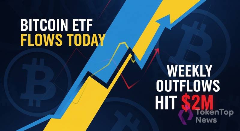 Bitcoin ETF Flows Today: Daily Inflow of $5.92M as Weekly Outflows Hit -$62M