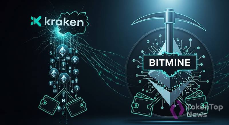 Bitmine Linked to $144.73M ETH Withdrawal From Kraken via Two New Wallets