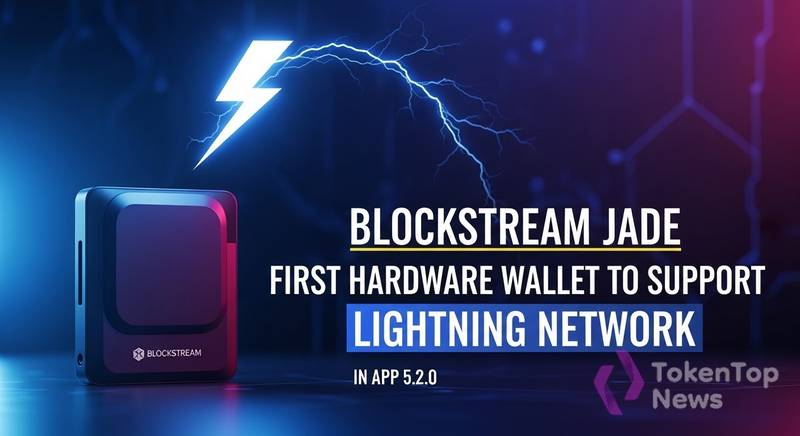 Blockstream Jade Becomes First Hardware Wallet to Support Lightning Network in App 5.2.0