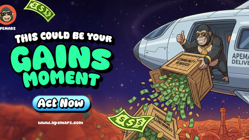 Cryptocurrency News: Missed Floki and Pump.fun? APEMARS Emerges as the Next Top Meme Coin in 2026 Amid Market Swings