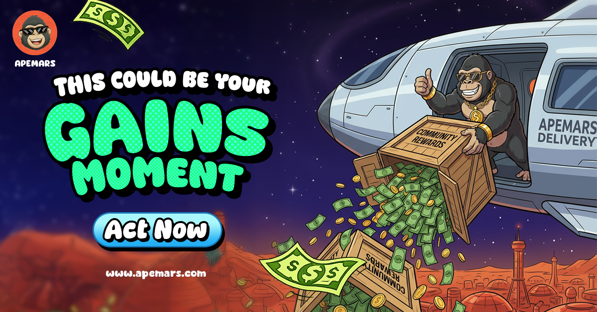 Missed Memecore and Baby Doge Coin? APEMARS Emerges as Best Meme Coin to Buy Today With Over $300K Raised, Skyrocketing Potential Ahead