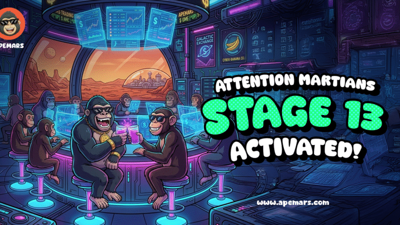 Ethereum and XRP Momentum Sparks Hunt for the Next 1000x Crypto – APEMARS Stage 13 Gains Attention