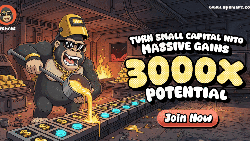 APEMARS Stage 11 Presale: From $0.000107 to $0.0055, the Best Meme Coin to Invest With SPX6900 and Pump.fun in Focus