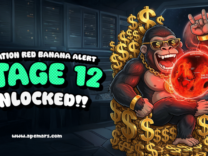 APEMARS Presale Stage 12 Sparks Buzz: Could $APRZ Be the Next Crypto to Hit $1 as SPX6900 and PEPE Capture Market Focus?