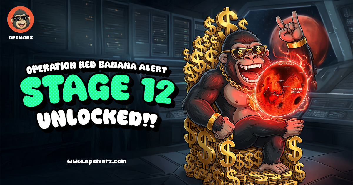 APEMARS Presale Stage 12 Sparks Buzz: Could $APRZ Be the Next Crypto to Hit $1 as SPX6900 and PEPE Capture Market Focus?