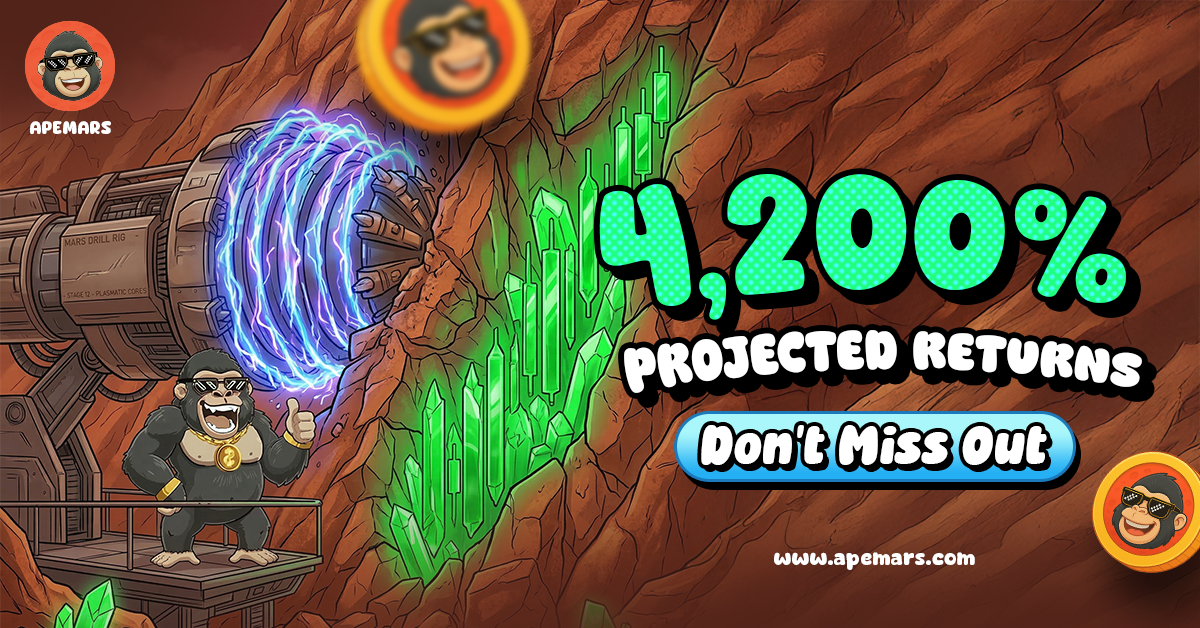 Amid GIGA And SHIB's Early Market Capture, APEMARS' Best 100X Coin Presale Sells Out 12.5B Tokens - Top Meme Coin to Buy Today?