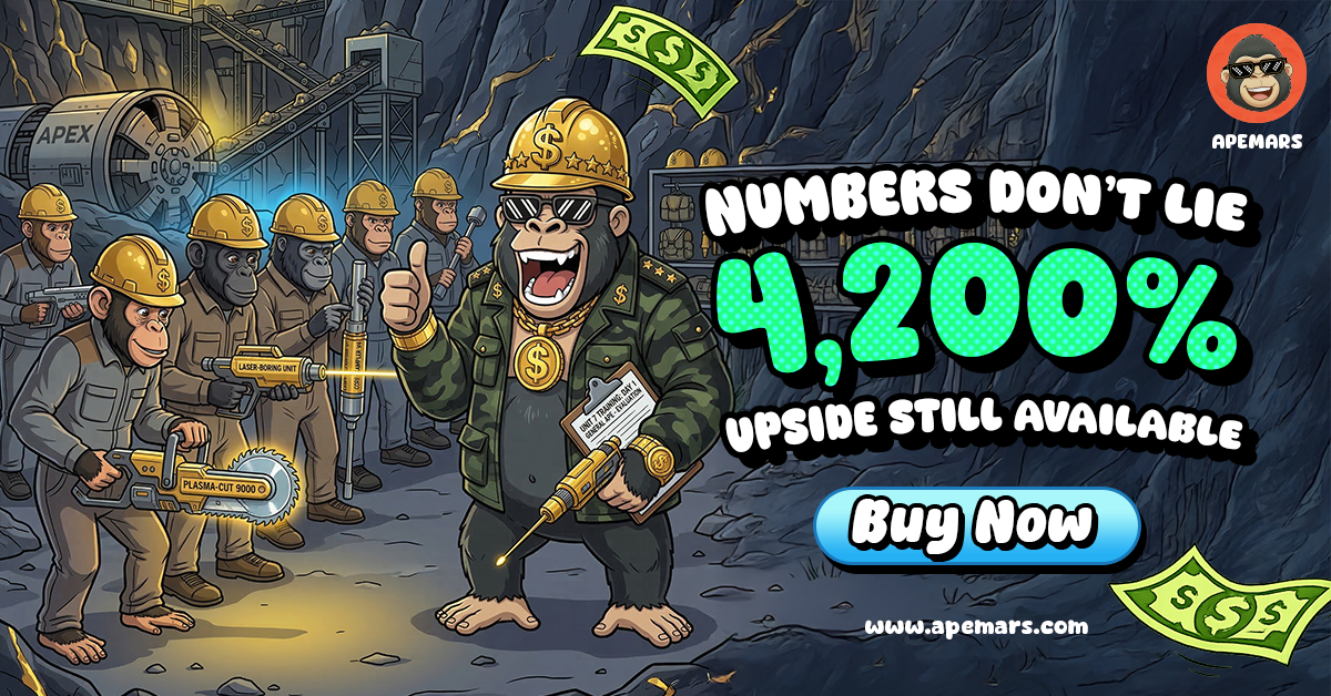 From ICO to ATH: Memecore and Baby Doge Coin Rewarded Earlybirds - Lock In Your Spot Now in APEMARS’s Best Crypto Presale to But With 4,200% ROI