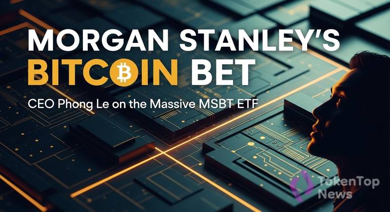 Morgan Stanley’s MSBT Bitcoin ETF Is a ‘Massive Bitcoin Bet,’ Says Strategy CEO Phong Le