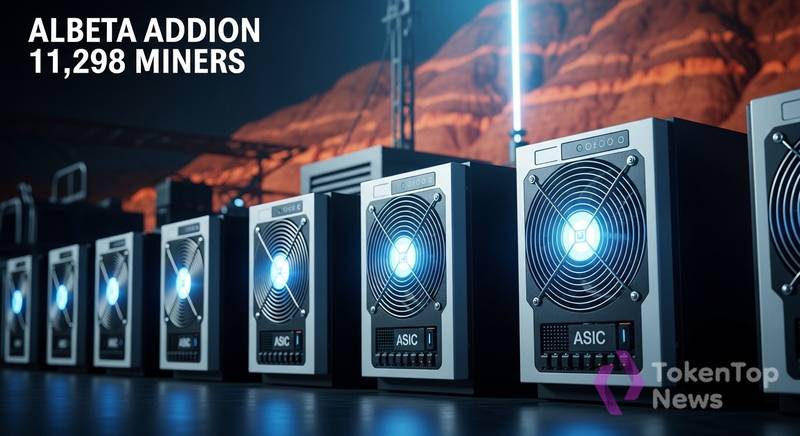 American Bitcoin Adds 11,298 ASIC Miners at Alberta Site