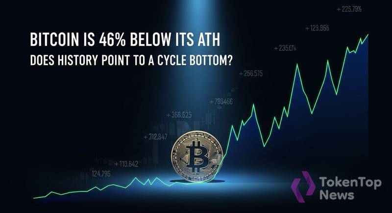 Bitcoin Is 46% Below Its ATH: Does History Point to a Cycle Bottom?