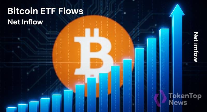 Bitcoin ETF Flows Today: 1D Net Inflow Hits 4,614 BTC