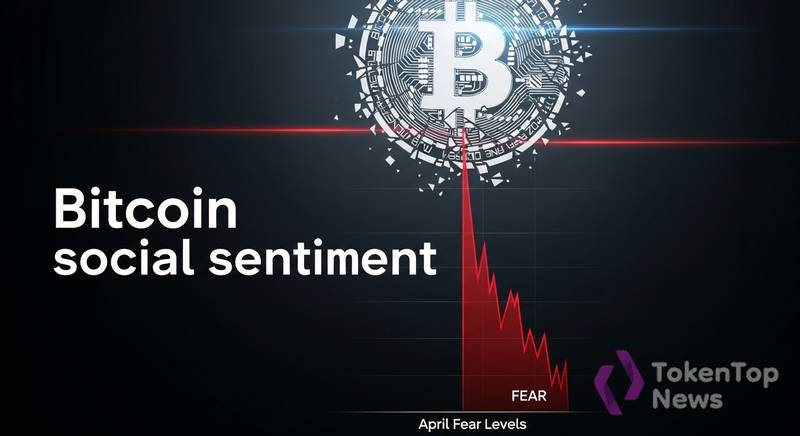 Bitcoin Social Sentiment Hits April-Fear Levels