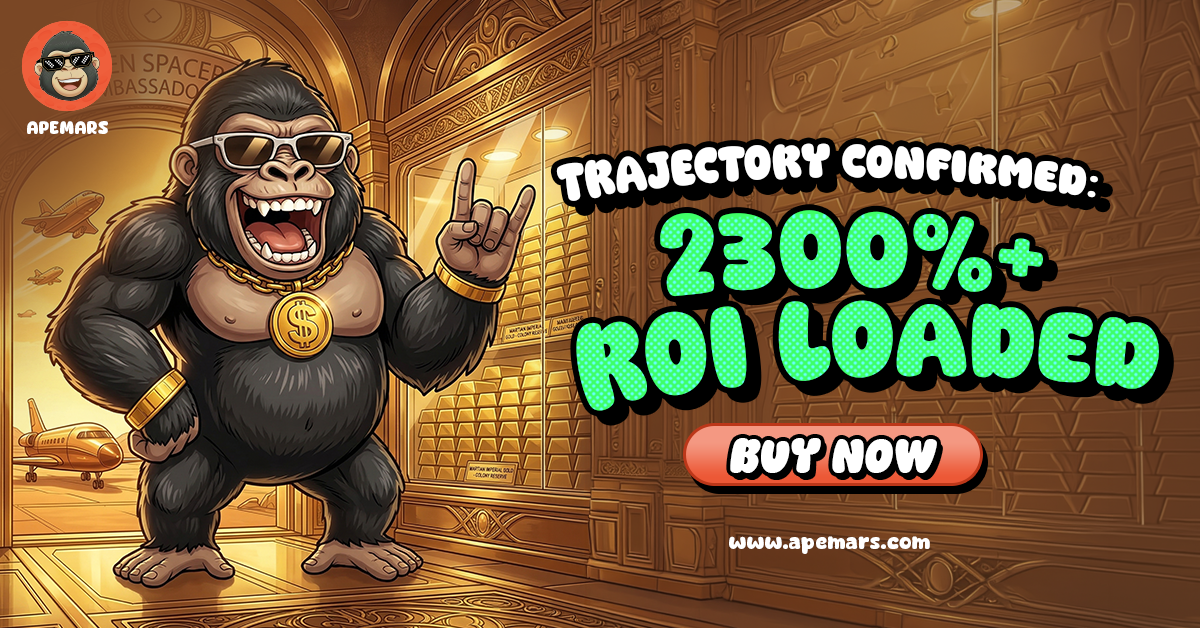 Dogecoin and Axie Infinity Show Slow Signs Of Progress: Why APEMARS Is the Best Crypto Presale Today with over 2,363% ROI image 3