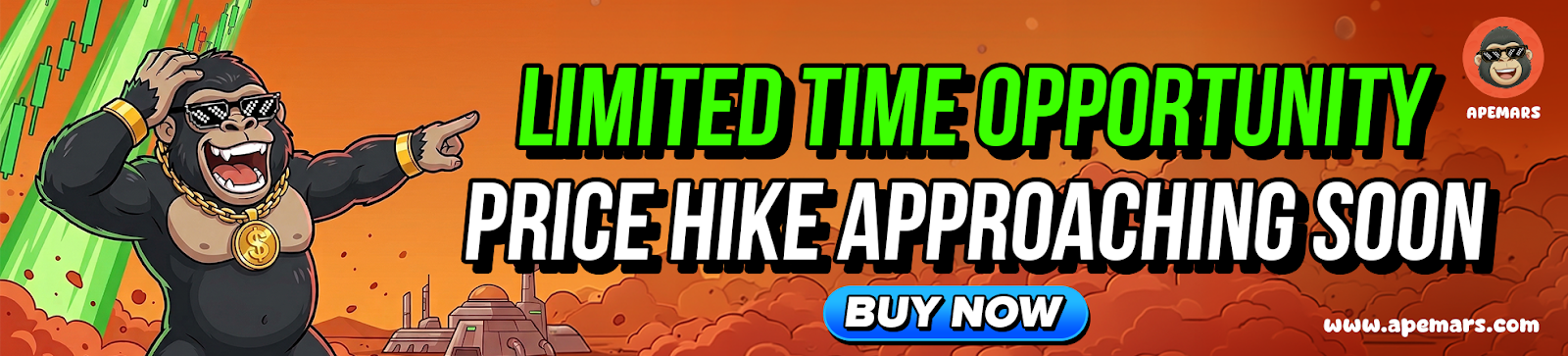 Top Meme Coin Presale Spotlight: APEMARS Ranks #1 as the Next Big Crypto Among 6 Other Coins image 2