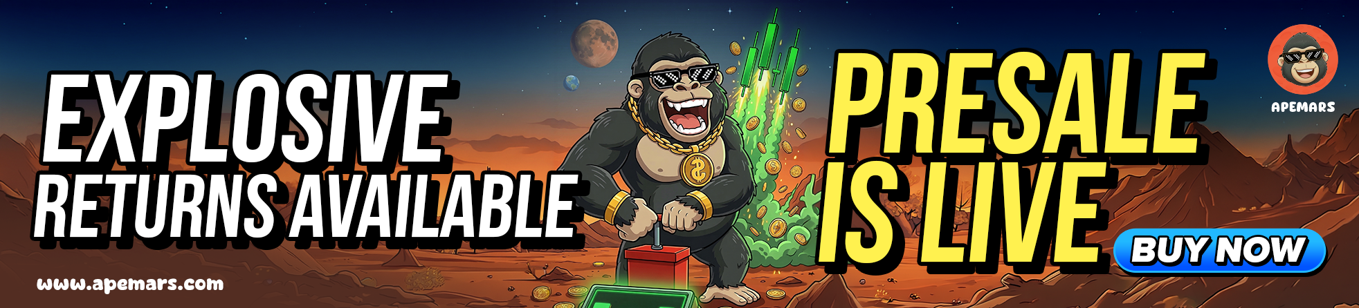 APEMARS Offers 2,300% ROI Potential as Best Crypto To Watch, While Pax Gold Gains 1.27% and SPX6900 Slips 0.02% Amid Market Shift image 2