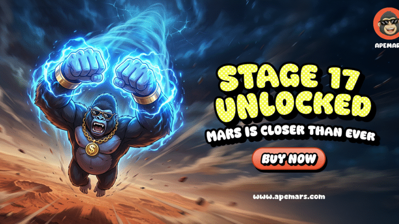 Bitcoin & Avalanche Made Millionaires – APEMARS Leads the Next 1000x Crypto Narrative With MARS150 Bonus Code