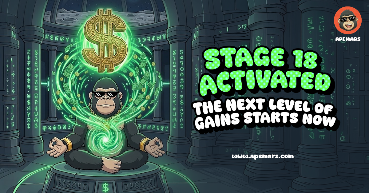 Comedian Slides 12% and Turbo Climbs 2.18%, While APEMARS Ignites as the Best Crypto Presale to Buy Now - Grab MARS150 Bonus Today image 3