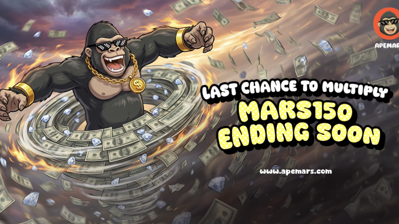 Comedian Slides 12% and Turbo Climbs 2.18%, While APEMARS Ignites as the Best Crypto Presale to Buy Now – Grab MARS150 Bonus Today