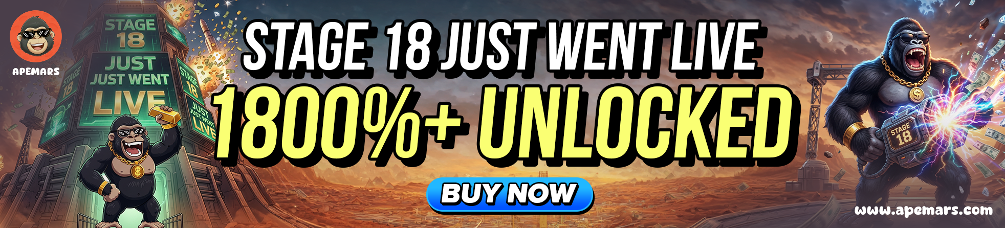 Is APEMARS the Next 100x Crypto to Explode With and 23.34B Tokens Sold as Dogecoin Climbs 1.4% and Pepe Gains 1.18% image 4