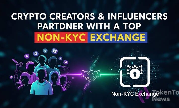 Crypto Creators & Influencers: Partner With a Top Non-KYC Exchange