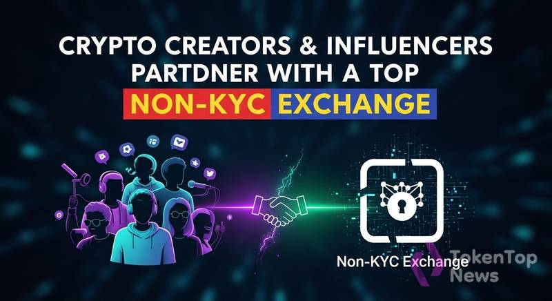 Crypto Creators & Influencers: Partner With a Top Non-KYC Exchange