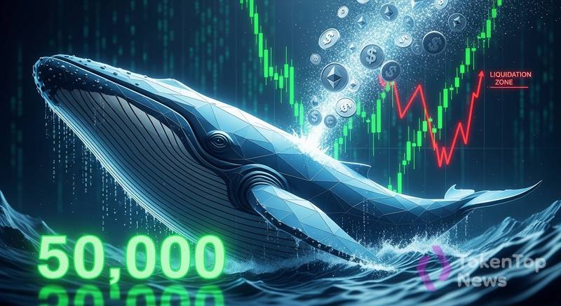 ETH Whale’s $111.9M 20x Long Nears Key Liquidation Zone