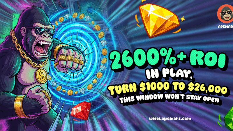 1000x Meme Coin: Pepe Jumps 9.8%, Official Trump 5.1%, Invest in APEMARS Now & Claim Your Early Presale Bonus with EASTER100