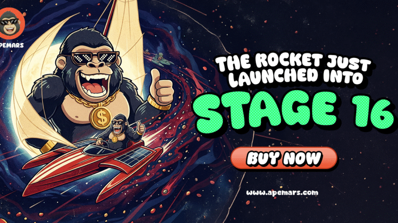 Tron Expands DeFi, Cardano Strengthens Staking, While APEMARS Stage 16 Targets 2,300% ROI – Is It the Best Crypto Presale?