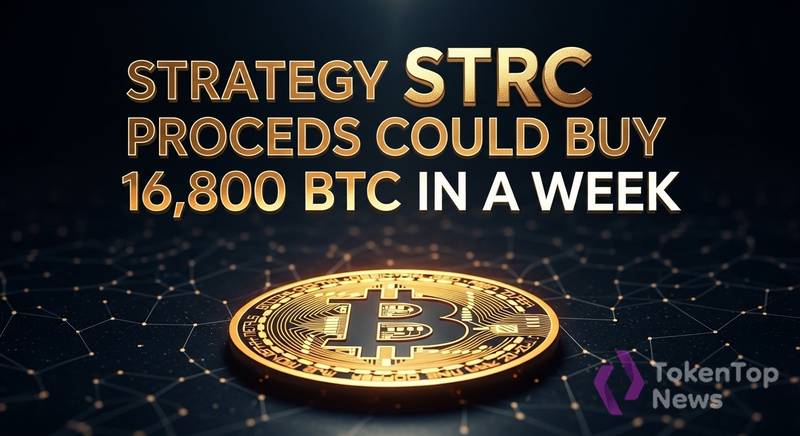 Strategy STRC Proceeds Could Buy 16,800 BTC in a Week