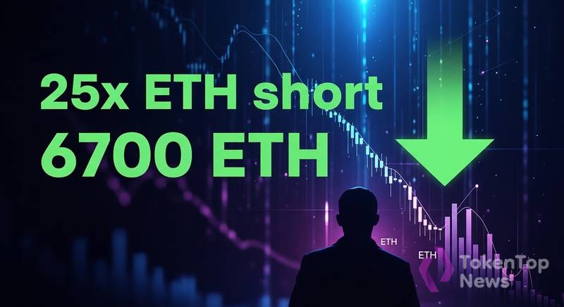 Trader 0x3386 Opens 25x ETH Short on 6,700 ETH Worth $14.71M