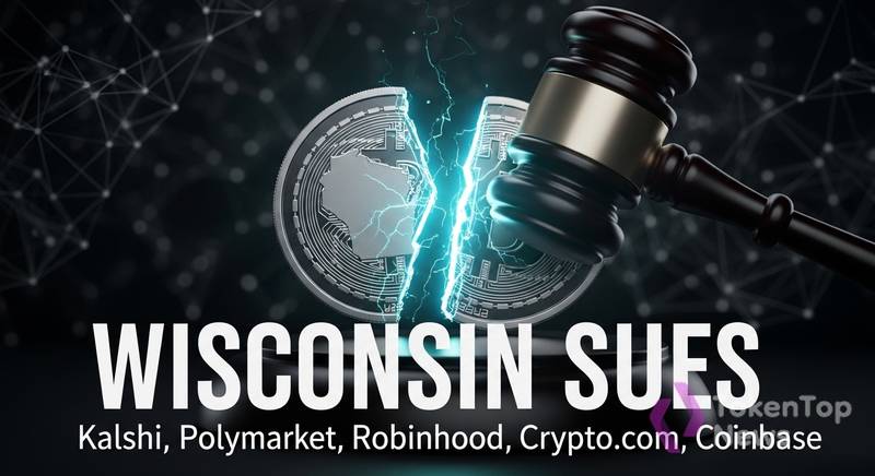 Wisconsin Sues Kalshi, Polymarket, Robinhood, Crypto.com, Coinbase