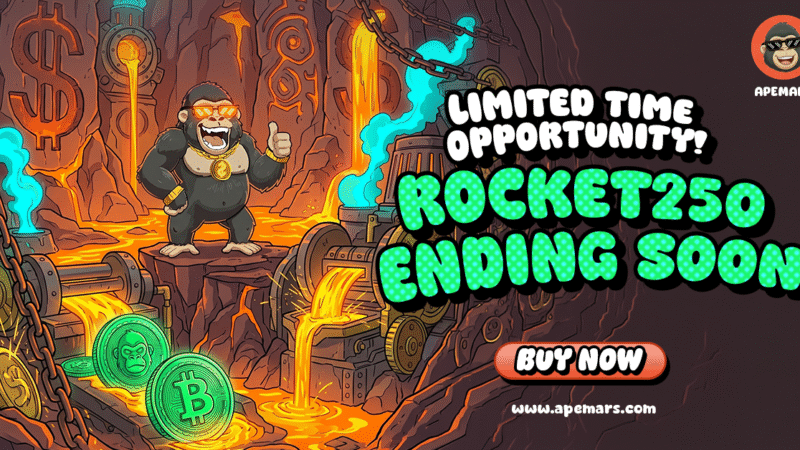 Turn $1K into $52K With ROCKET250: Dogwifhat and Baby Doge Coin Rise, While APEMARS Takes Crown as the Best Meme Coin Presale 2026