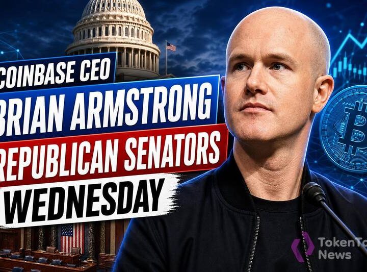 Coinbase CEO Brian Armstrong to Address Republican Senators Wednesday
