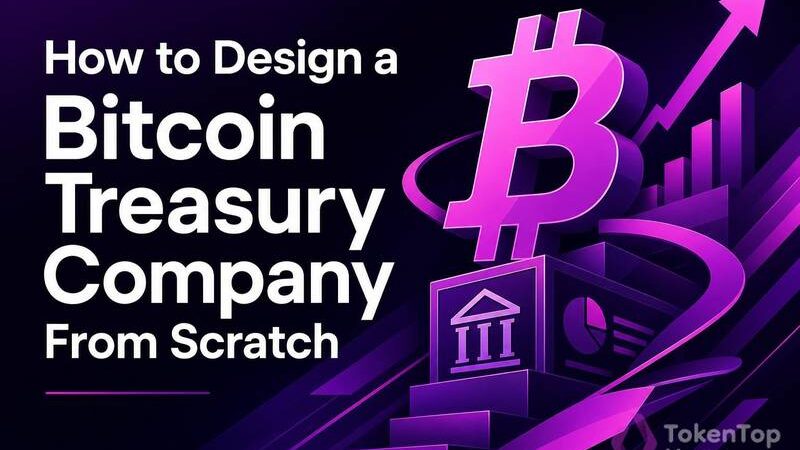How to Design a Bitcoin Treasury Company From Scratch