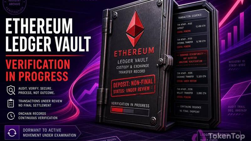 ETH Whale Deposits 1,504 Ethereum to OKX After 7 Months Dormant