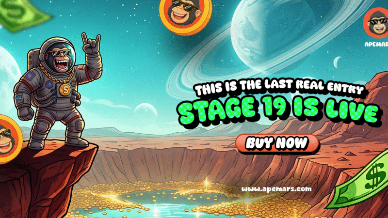 APEMARS Stage 19 Delivers 1,586% ROI Signal for Top Crypto Presale to Buy Today While Litecoin and Stellar Stabilize