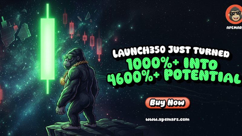 Did Bitcoin and Litecoin Leave You Behind? Get In APEMARS ($APRZ) Stage 22 Presale With 350% Extra Tokens – Next 100x Crypto 