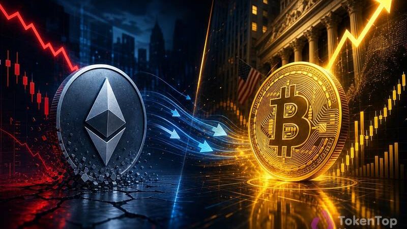 JPMorgan Says ETH Has Lagged BTC on Price and Institutional Flows Since October 2025