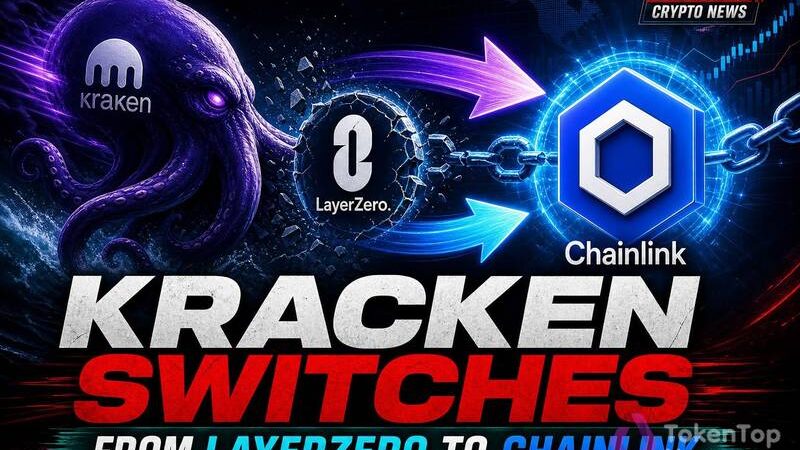 Kraken Says It Is Switching Cross-Chain Provider From LayerZero to Chainlink