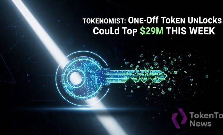 Tokenomist: One-Off Token Unlocks Could Top $229M This Week