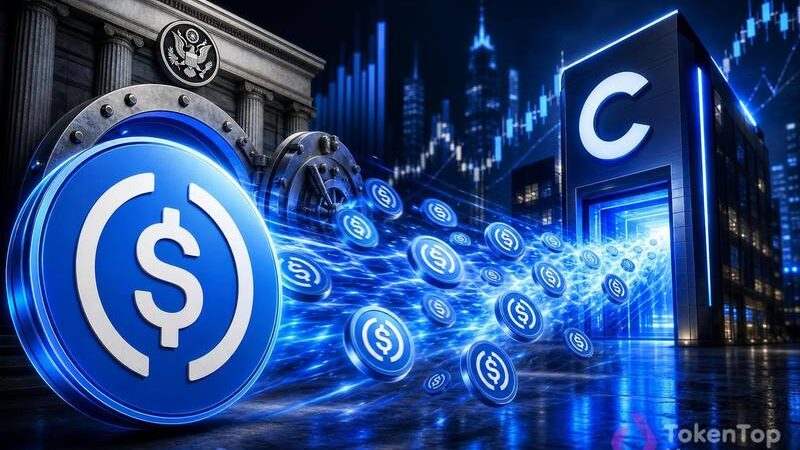 USDC Treasury Transfers $650 Million in USDC to Coinbase